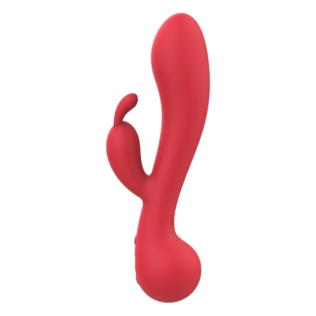 Vibrator rabbit DREAMTOYS Amour Camille. pentru stimularea clitorisului și punctului G. 10 funcții de vibrație. roșu