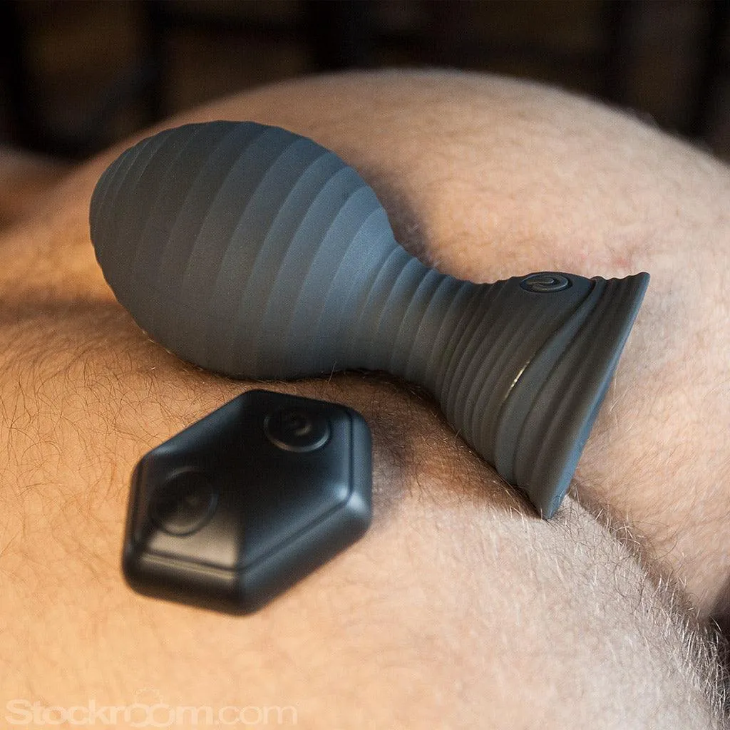 VIP Vibrating Inflatable Remote Control Butt Plug