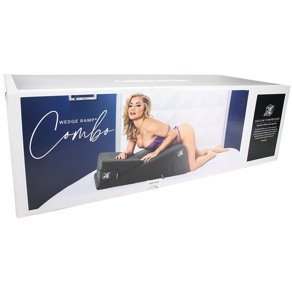 Wedge Ramp Sex Pillow Combo in Black