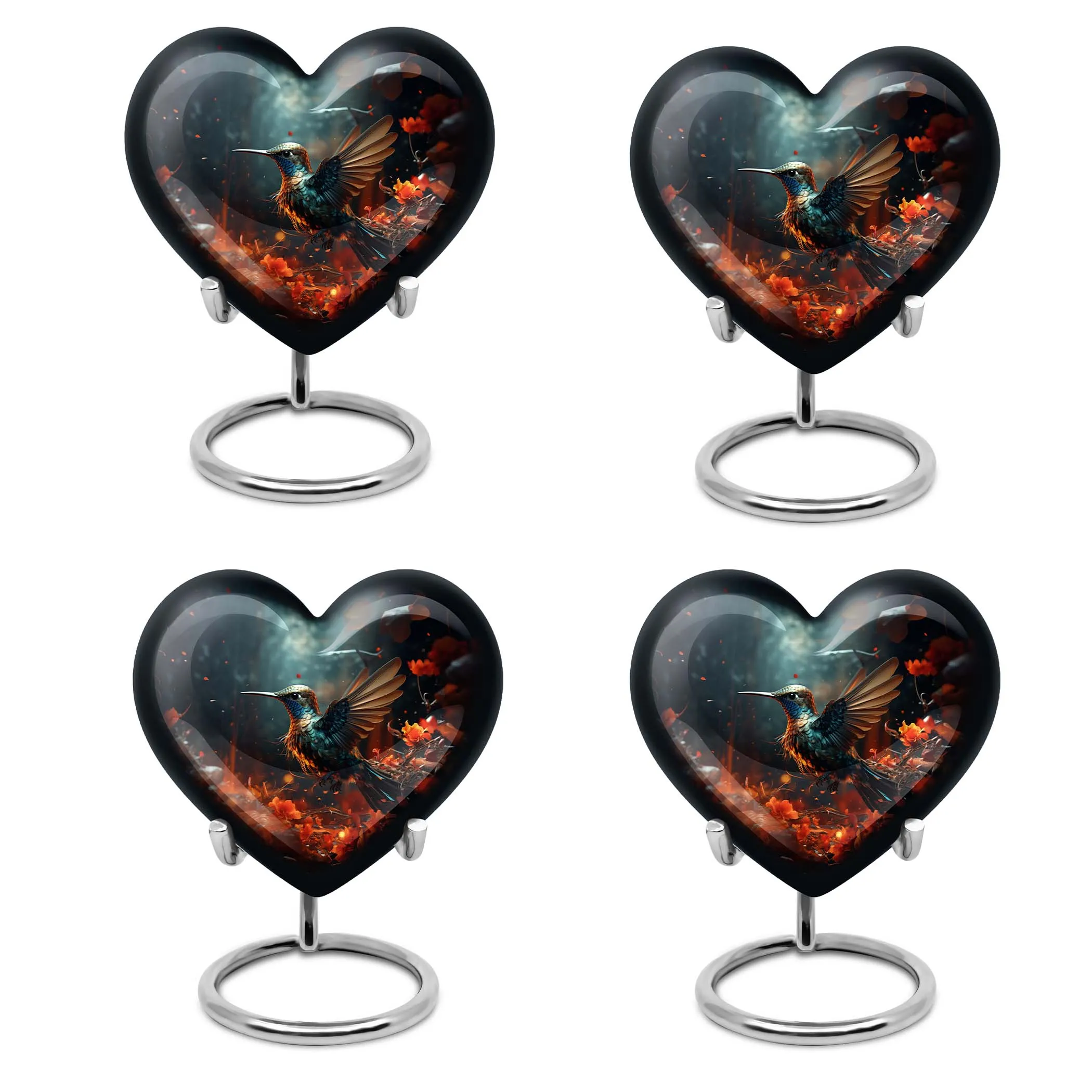 Whispering Wings - Hummingbird Commemorative Cremation Urn,