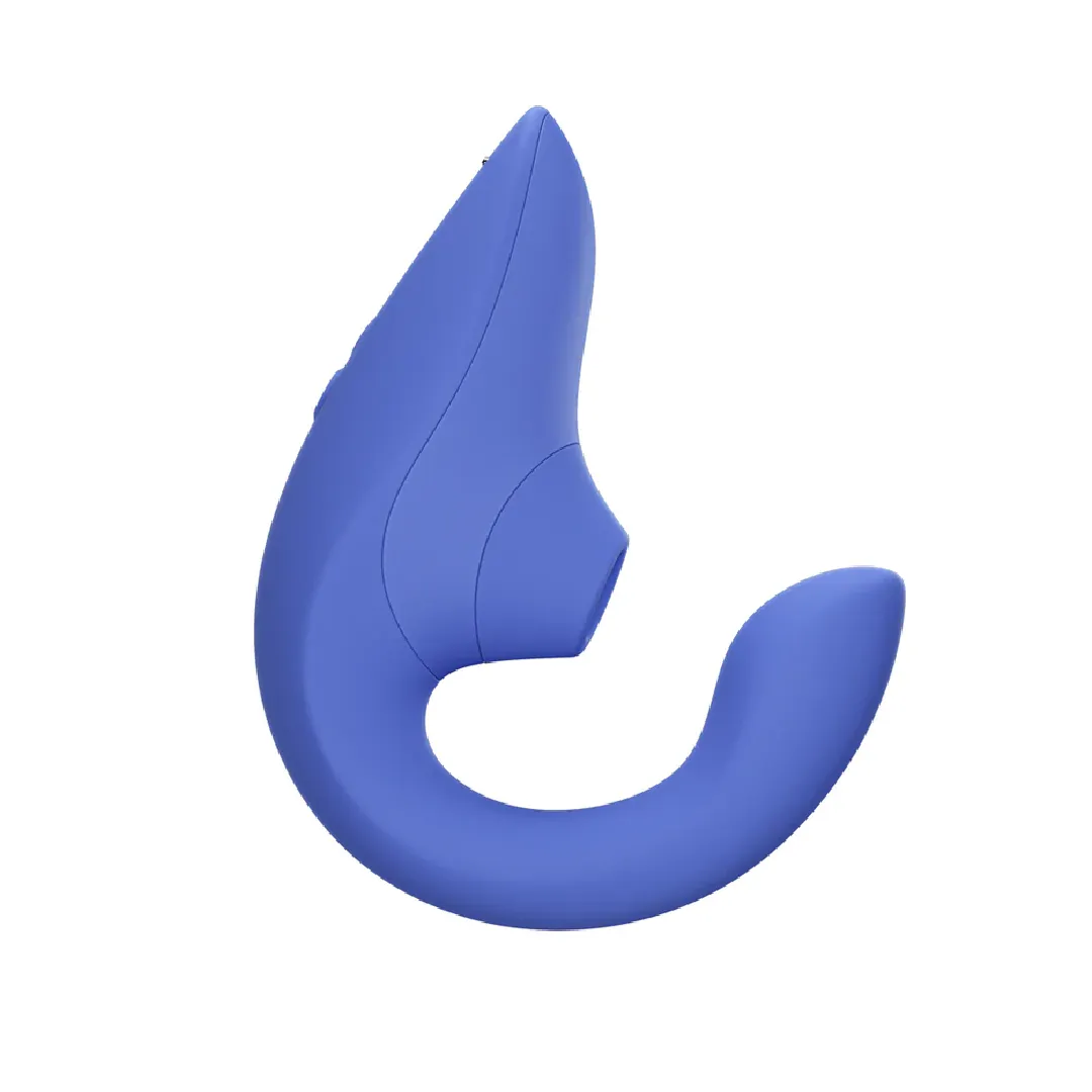 Womanizer Blend  Pleasure Air Clitoral & G-Spot Rabbit - Blue