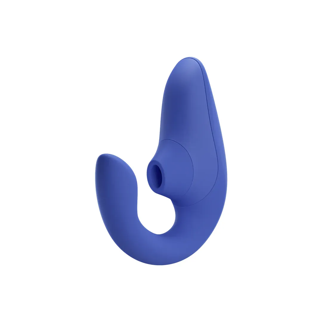 Womanizer Blend  Pleasure Air Clitoral & G-Spot Rabbit - Blue