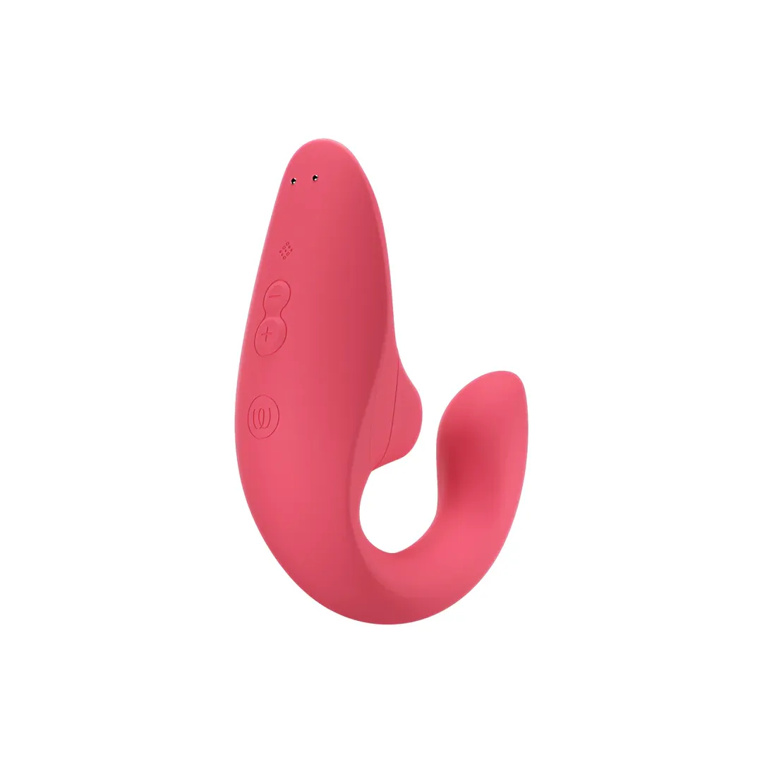 Womanizer Blend  Pleasure Air Clitoral & G-Spot Rabbit -  Rose