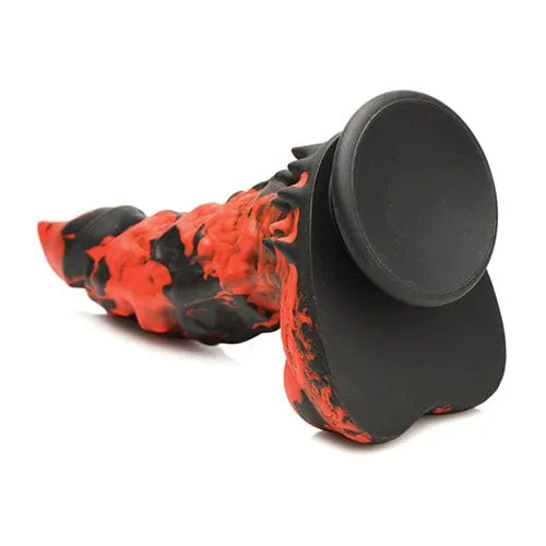 XR - Creature Cocks Fire Demon Monster Silicone Dildo 8.5 (Red)