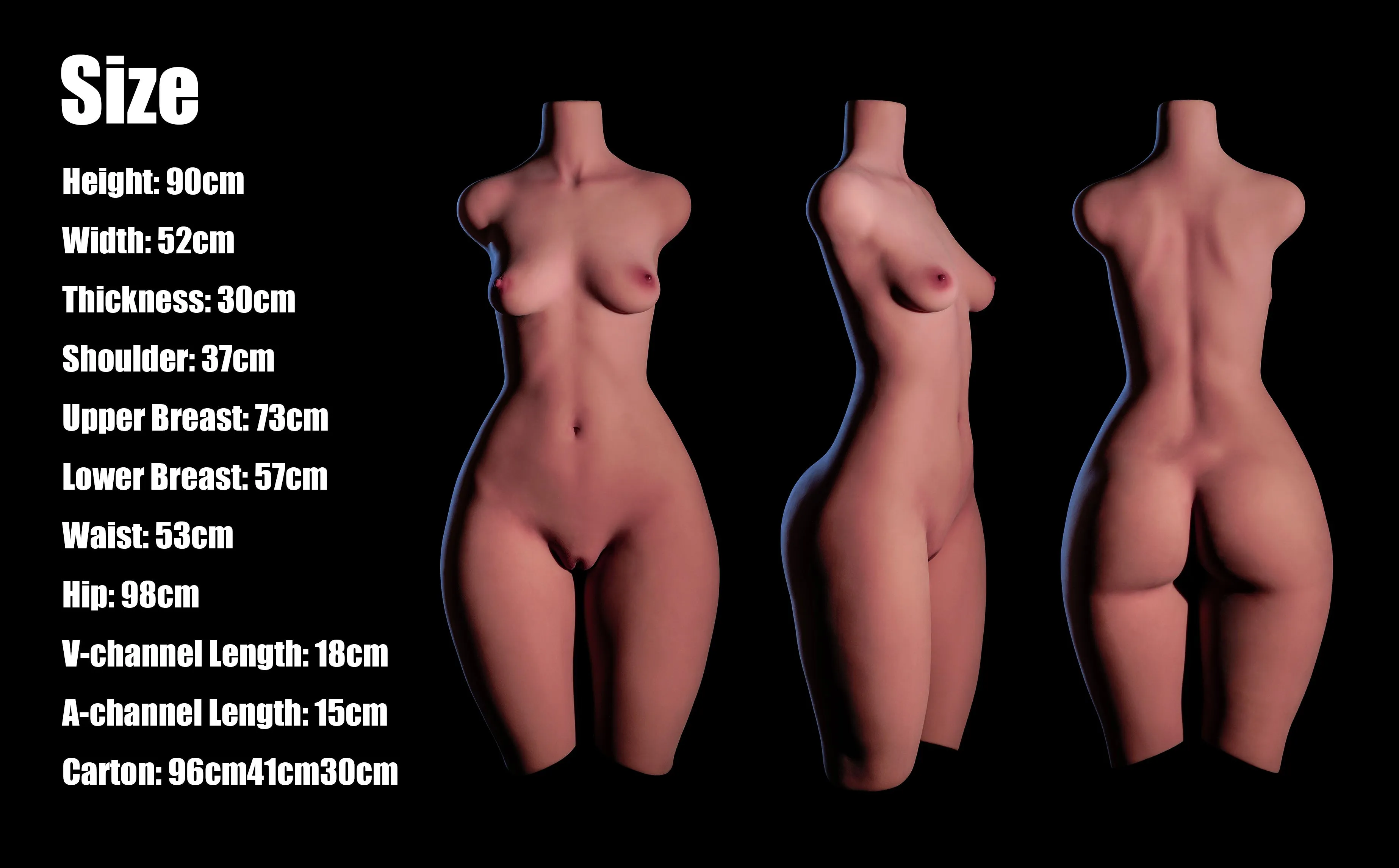 Yimmi Twin: 60lb Flat Chested Sex Doll