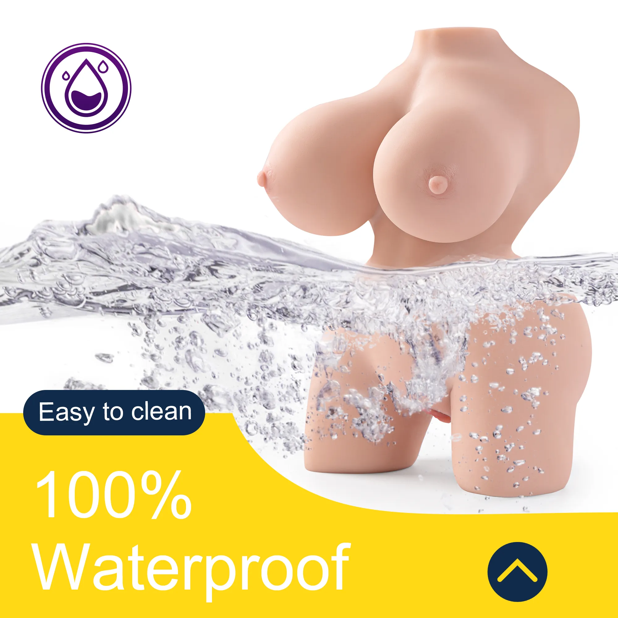 Yolanda(For EU Customers): 8.82lb Portable Mini Sex Doll Torso